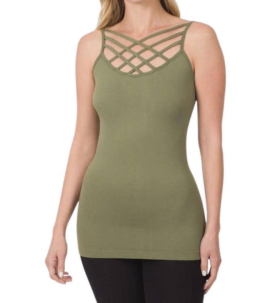 Zenana - Triple Criss-cross Camisole