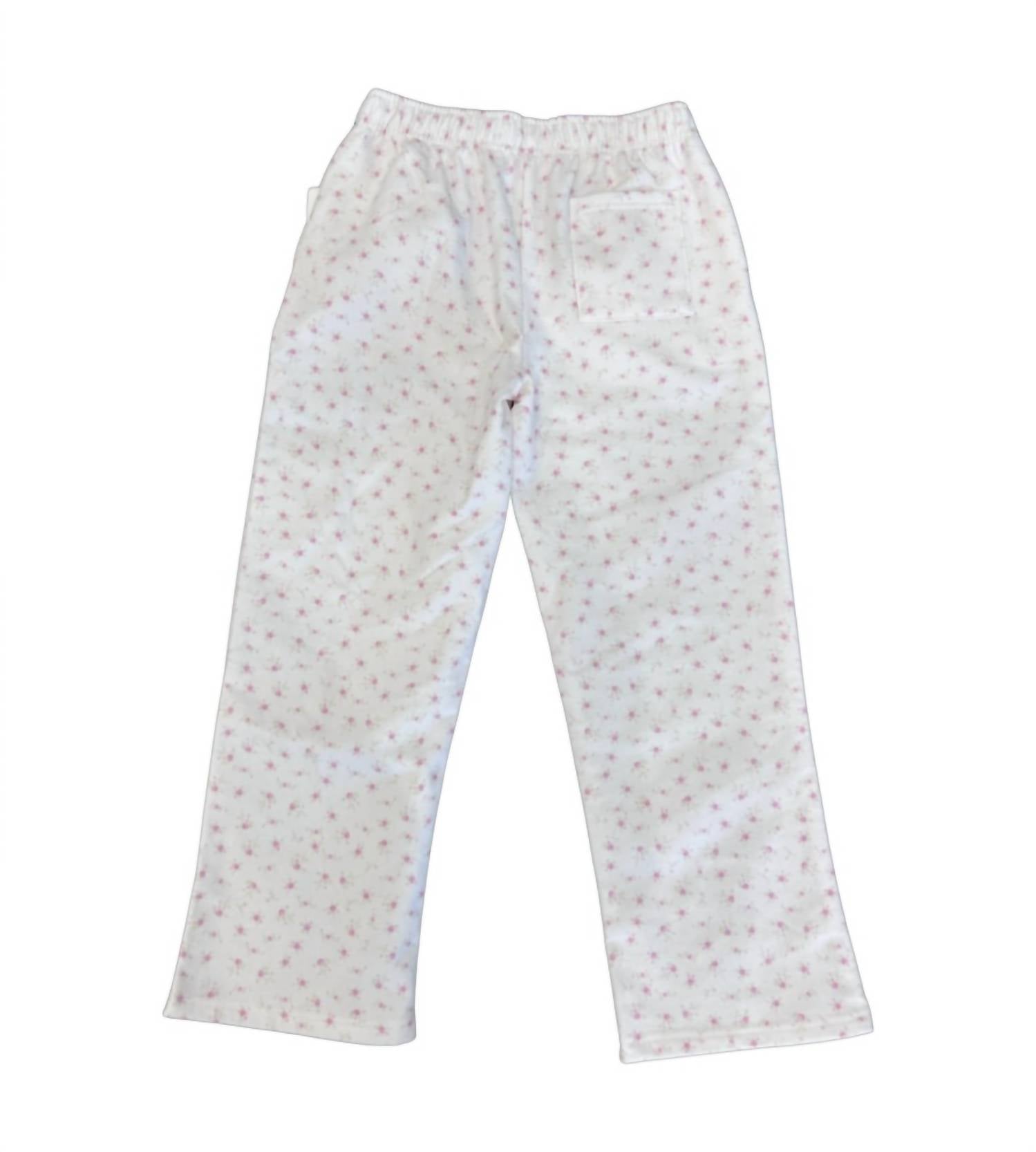 The Happy Camp3R - Girl's Floral Sweatpants