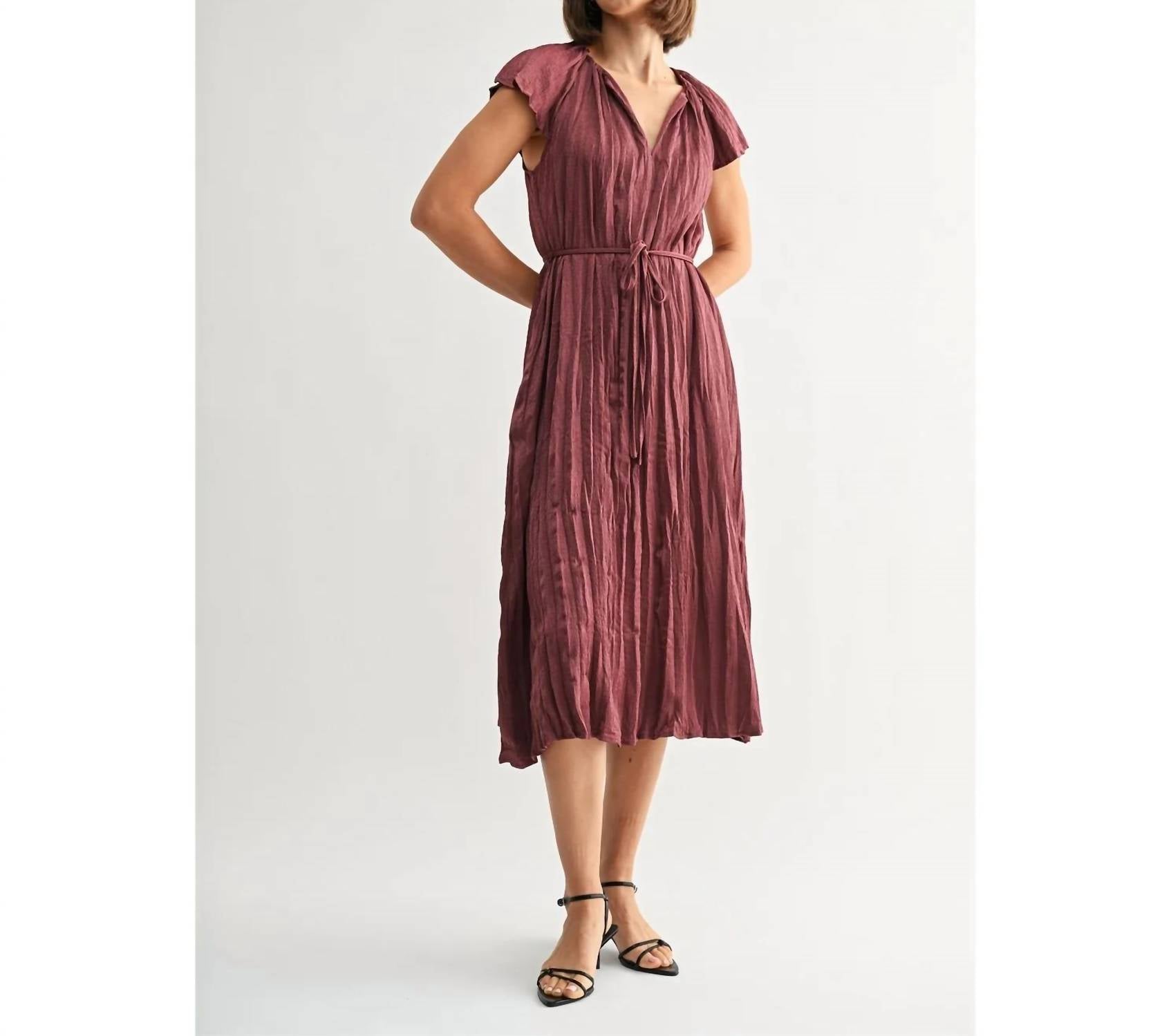 Fun 2 Fun - Laureen Crinkle Dress