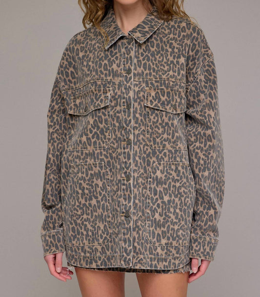 Hidden - Oversized Denim Jacket