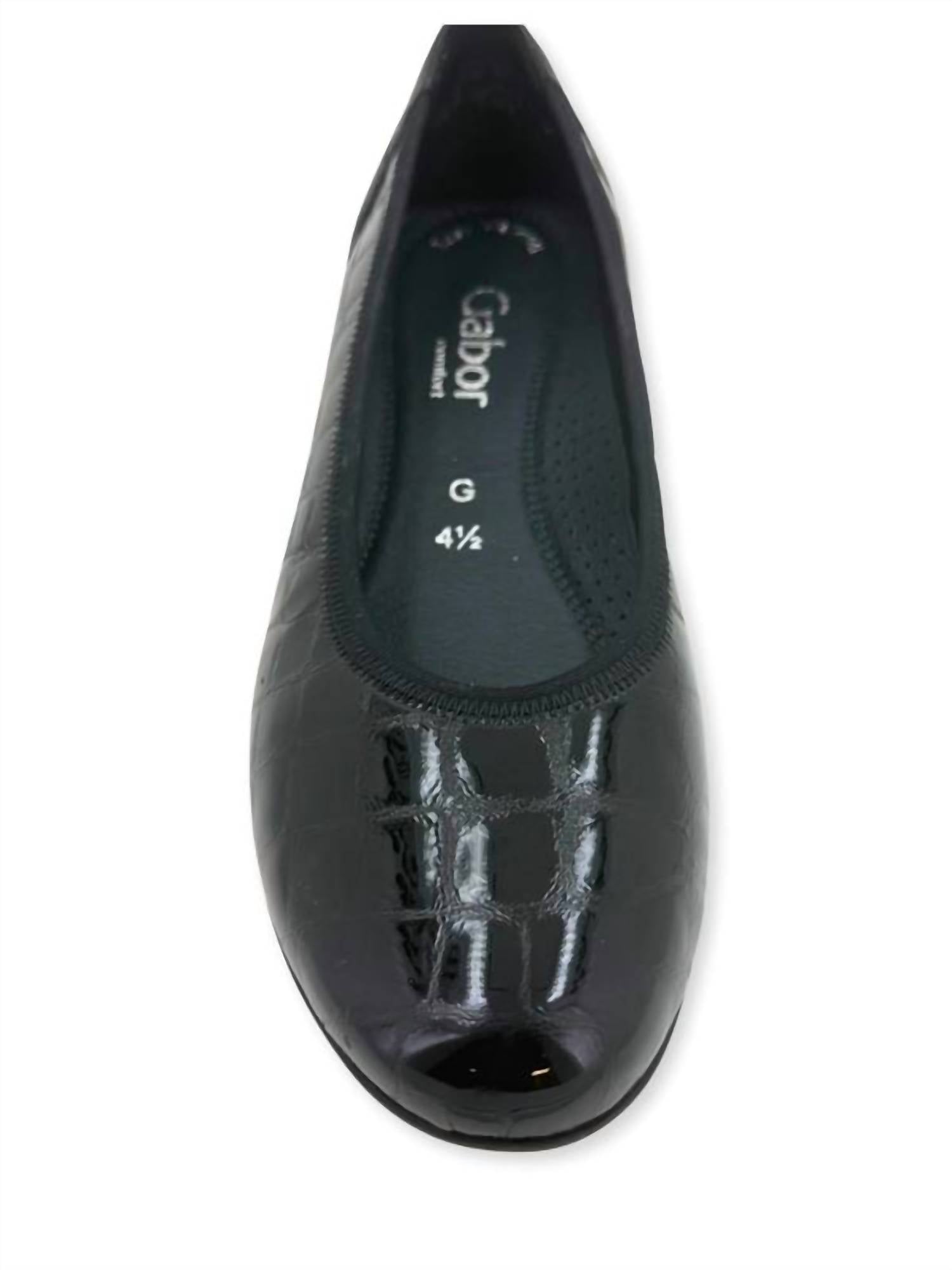 Gabor - Women's Croc Ballet Flat