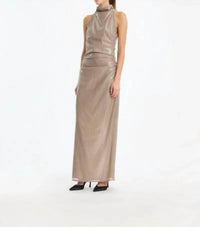 Rotate - Sequins Maxi Slit Dress