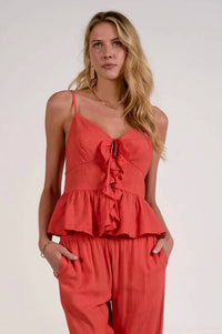 Elan - Tioni Tie Front Top