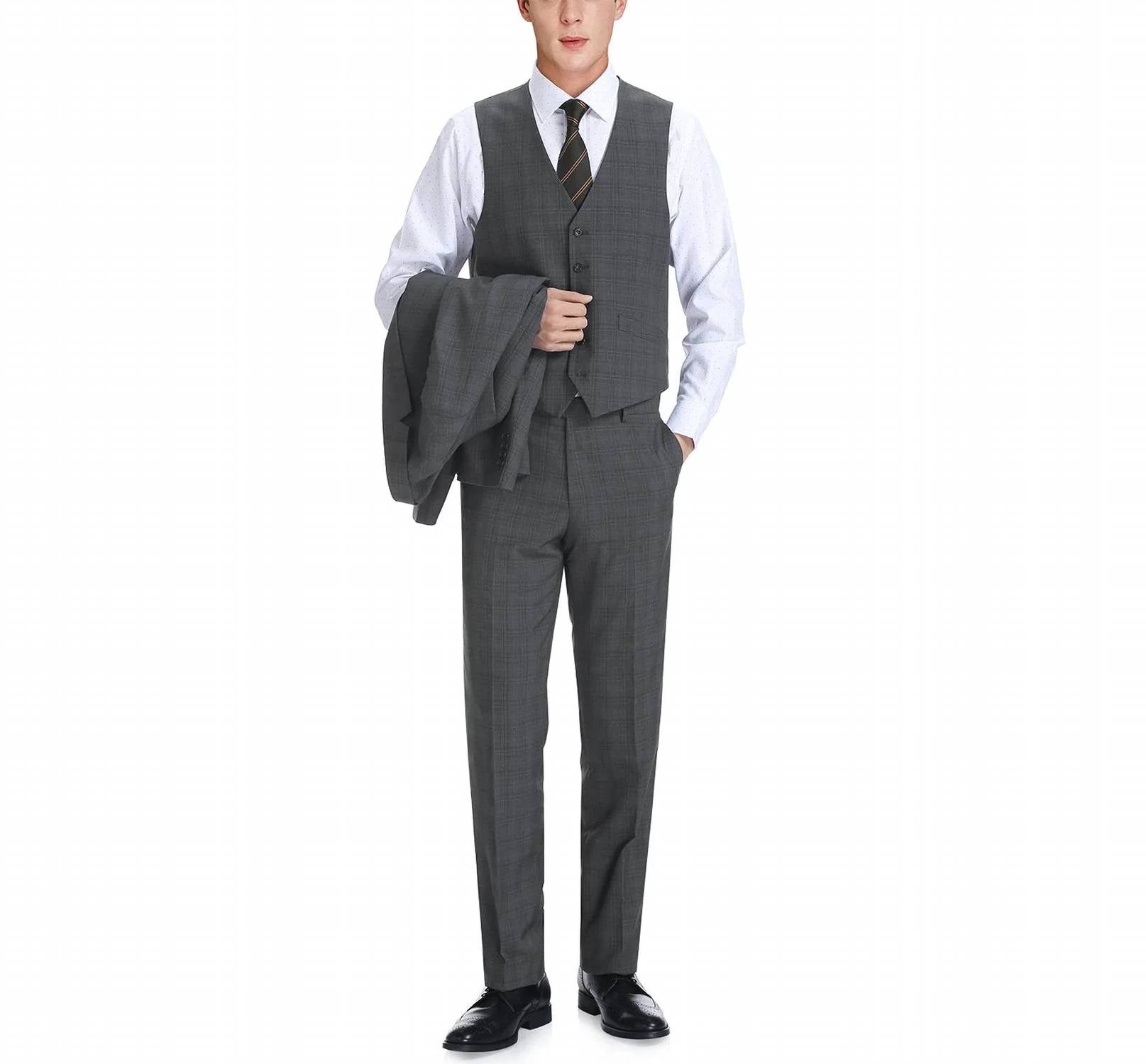 Renoir - Performance 3-piece Classic Fit Suit Set