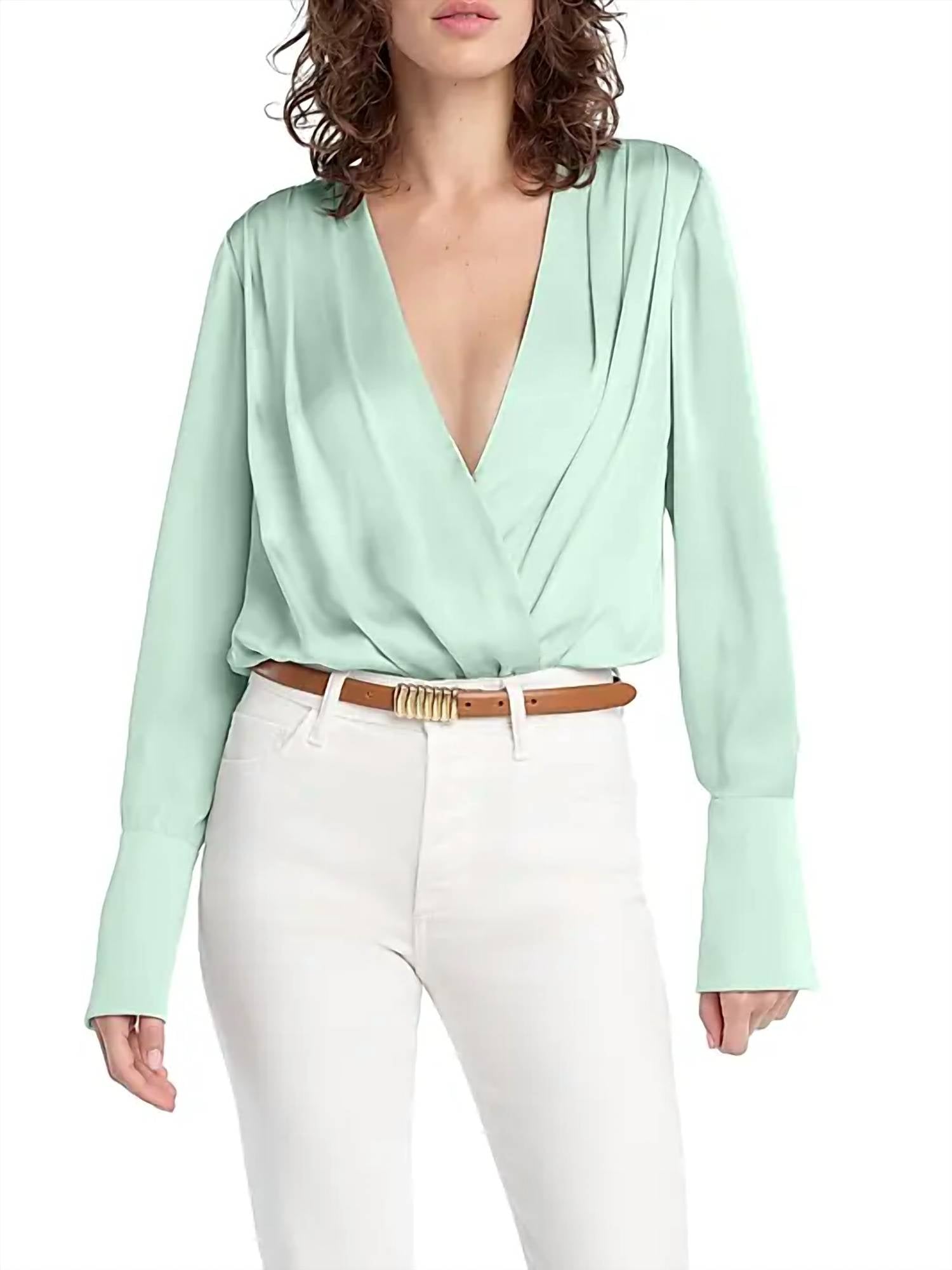 Favorite Daughter - Date Surplice Blouse
