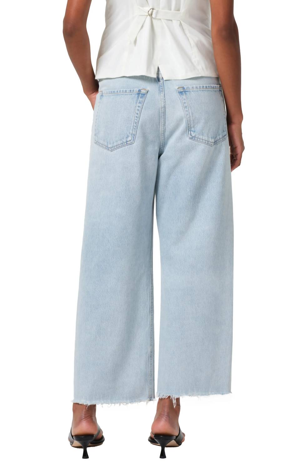 Citizens Of Humanity - Ayla Raw Hem Crop Jeans
