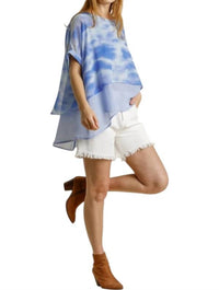 Umgee - Tie Dye Layered Top