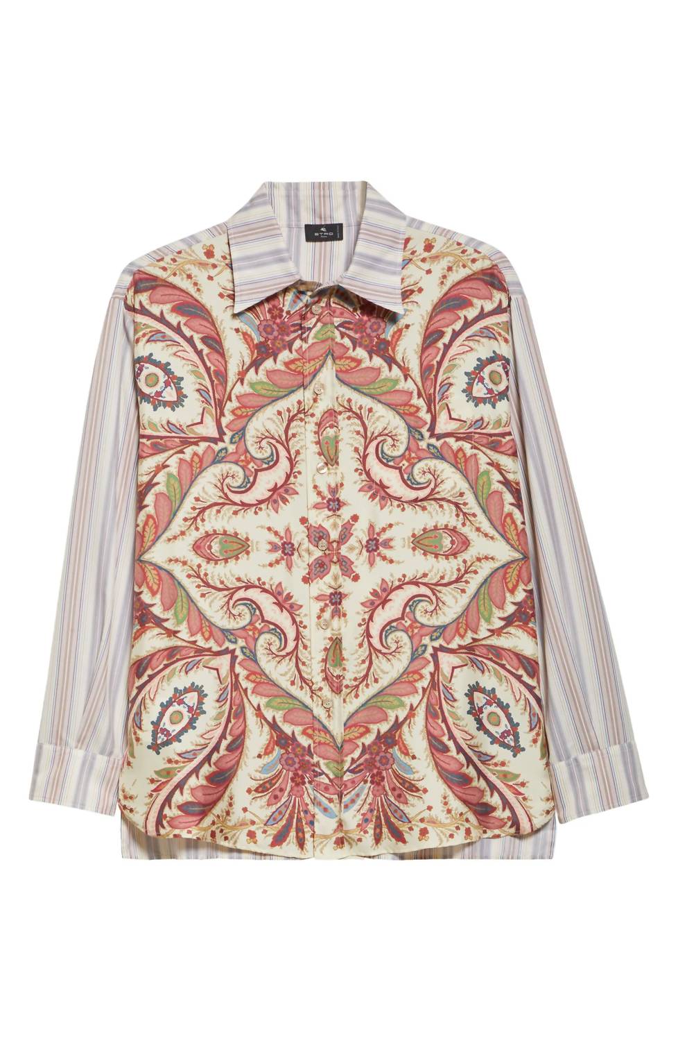 Etro - Silk & Cotton Print Blouse