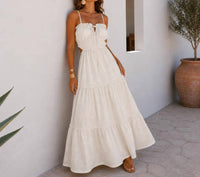 Mystery Resort - Aegean Whisper Maxi Dress