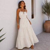 Mystery Resort - Aegean Whisper Maxi Dress