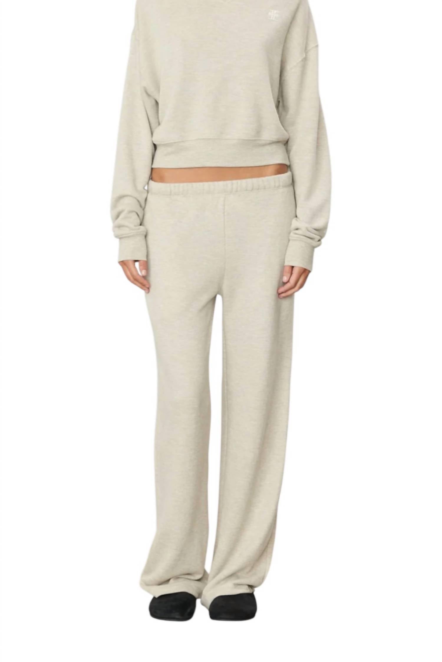 Eterne - Oversized Wide Leg Sweatpant