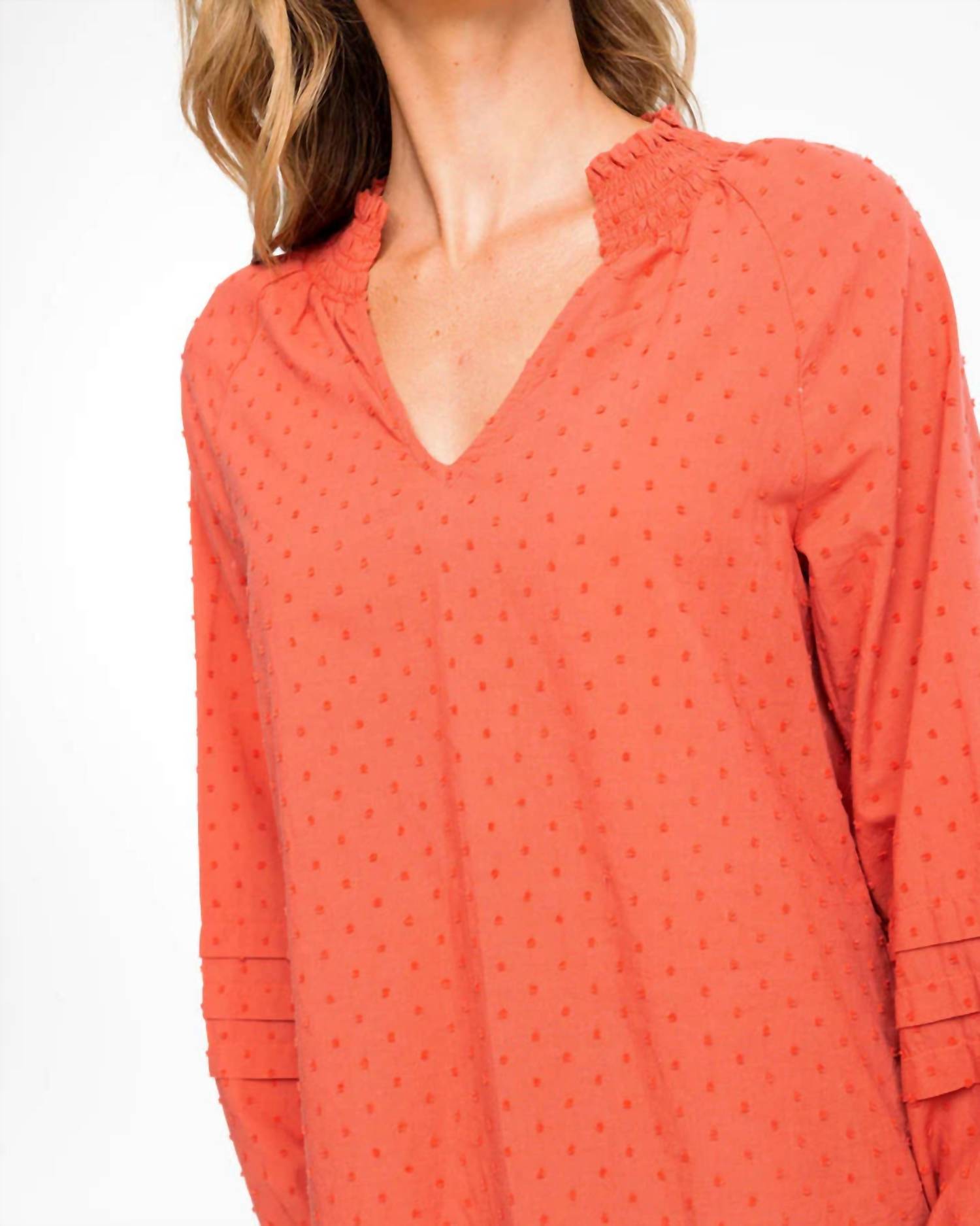 Southern Tide - Aubree Clip Dot Top
