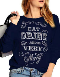 Prince Peter Collection - Eat Drink & Be Merry Pullover Top