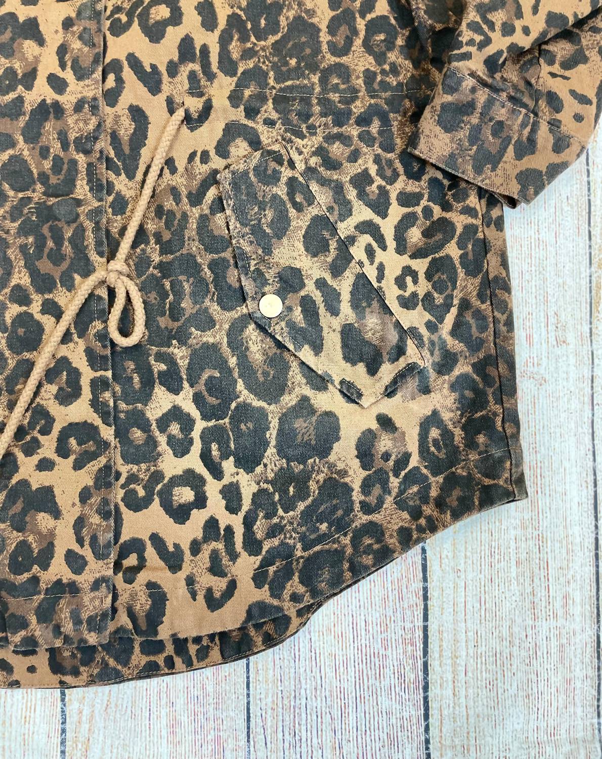 Oddi - Women's Drawstring Print Jacket