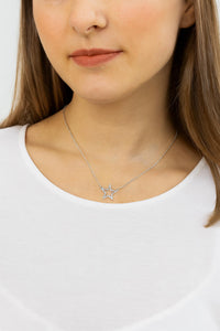 Jack And Jewelz - Women's Open Star Pendant Necklace
