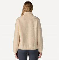 Patagonia Los Gatos 1/4-zip Pullover in natural - women's sweater - detail view