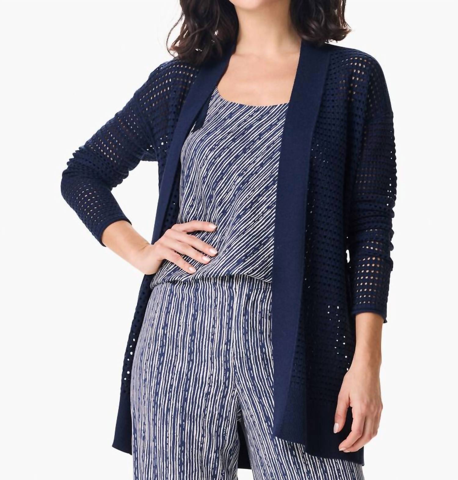 Nic + Zoe - Moonlight Mesh Cardigan