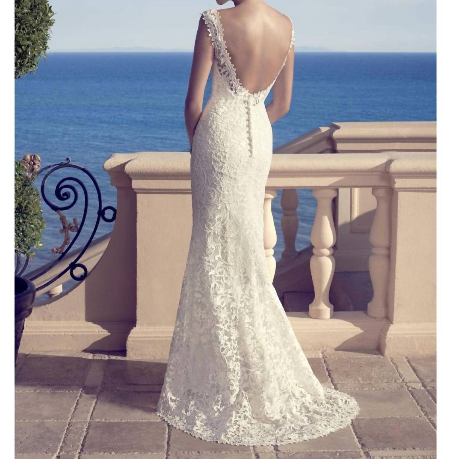 Casablanca - Sea Breeze Gown