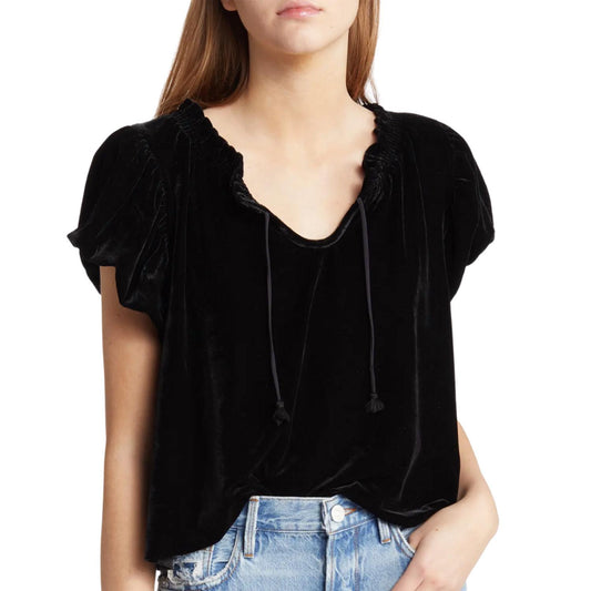 Free People - TERESE VELVET TOP