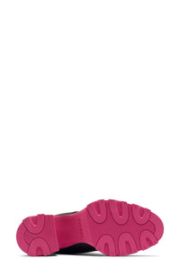 SOREL Women's Brex Waterproof Platform Block Heel Chelsea Boot in black cactus pink - women's shoe - view 6