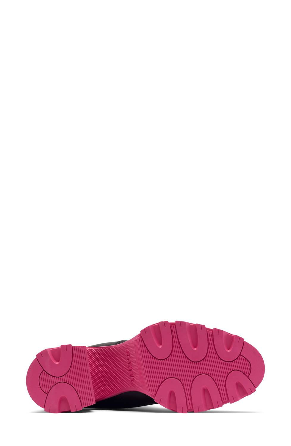 SOREL Women's Brex Waterproof Platform Block Heel Chelsea Boot in black cactus pink - women's shoe - view 6
