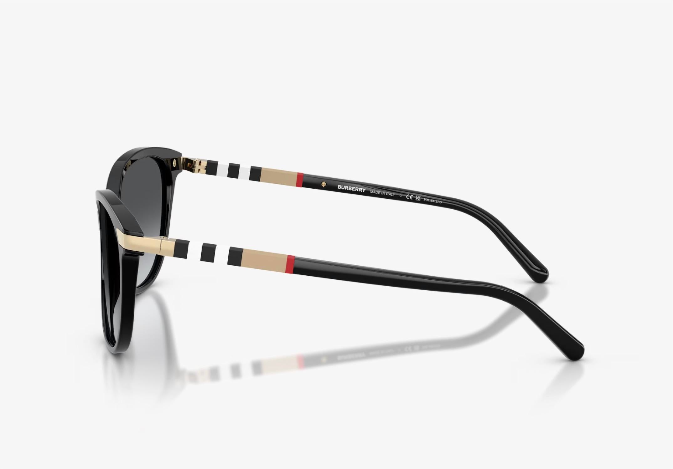 Burberry - Cat Eye Polarized Sunglasses - Be4216 3001t3 57-16