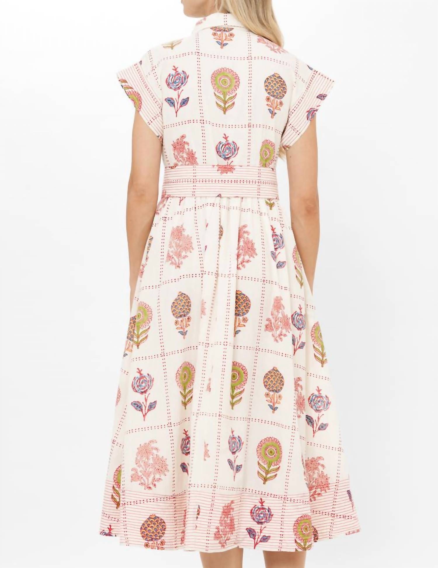 Oliphant - Belted Midi Shirtdress