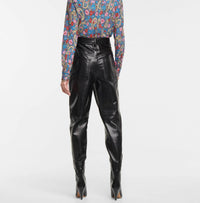 Isabel Marant - Dipadelac high rise slim leather pant