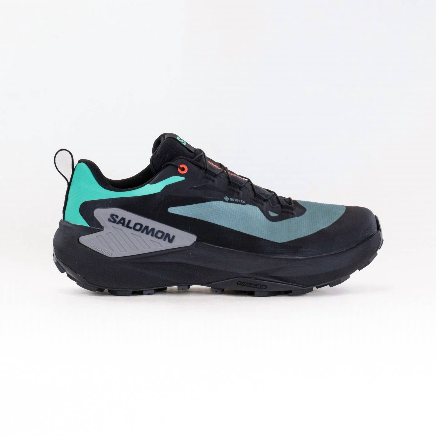 SALOMON Men's Gtx Trail Running Shoe in north atlantic black sharkskin - men's shoe