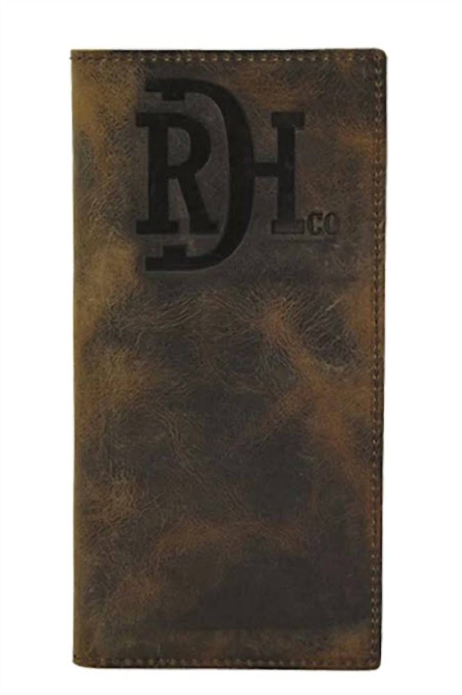 Red Dirt Hat Company - Men's Genuine Leather Branded Rodeo Wallet