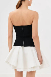 Simkhai - Isabelle Strapless Mini Dress