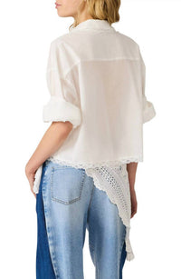 Steve Madden - Delphi Lace Button Up Top
