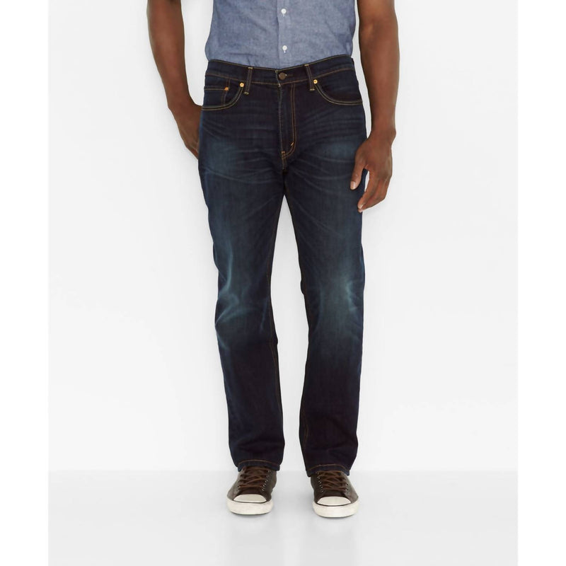LEVI'S Men's Athletic Taper Fit Stretch Jeans in dark blue - men's jeans