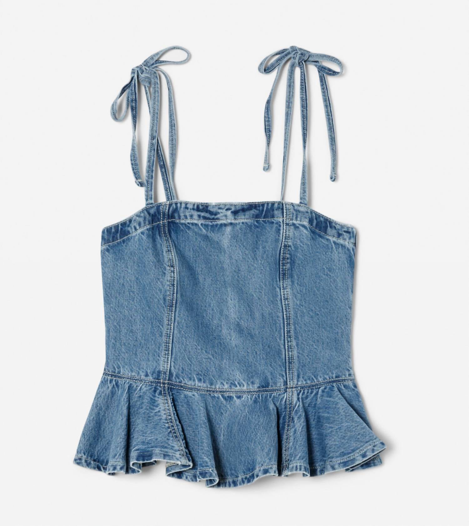 Re/Done - Flounce Top