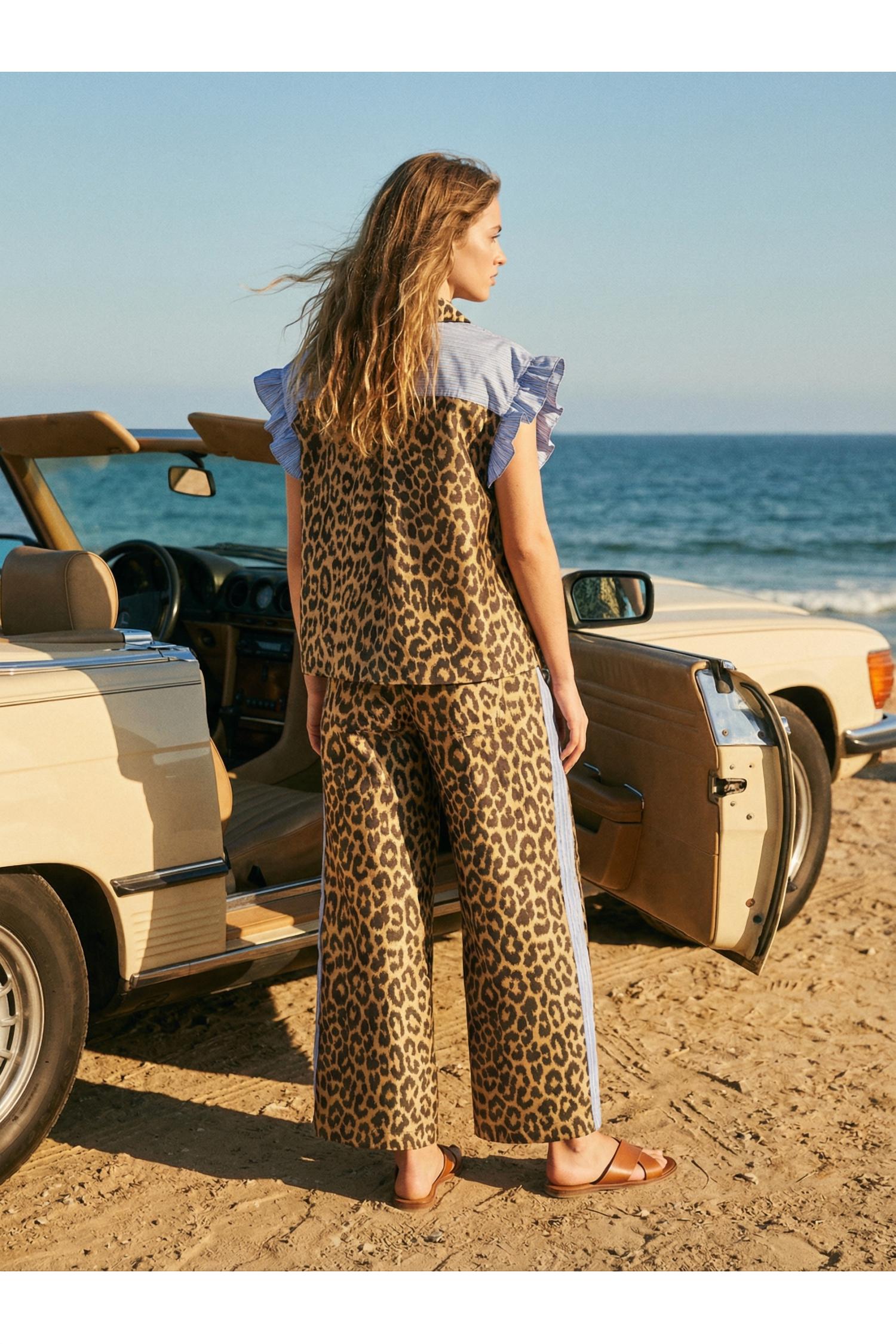 See And Be Seen - Leopard Blouse