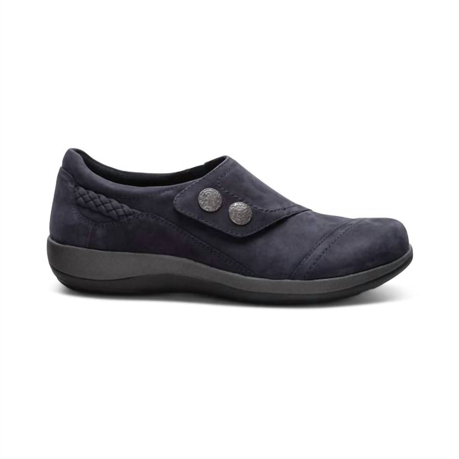 Aetrex - Women's Karina Leather Monk Strap Shoe