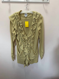 Ivy Jane - Women's Ruffel Front Boyfriend Cardigan