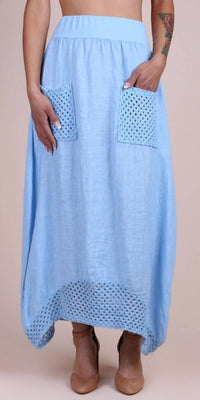 Gigi Moda - Primavera Linen Skirt