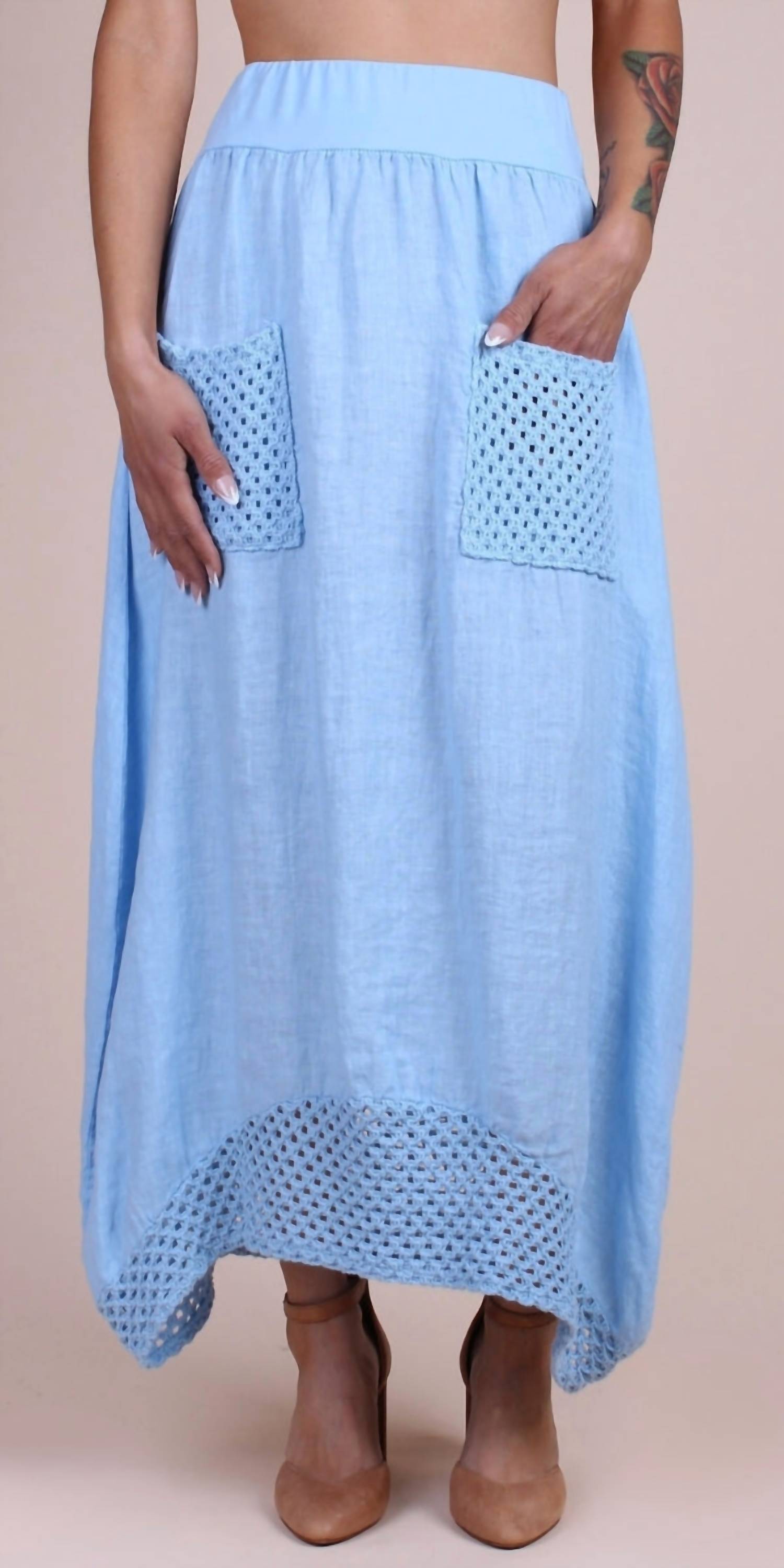 Gigi Moda - Primavera Linen Skirt