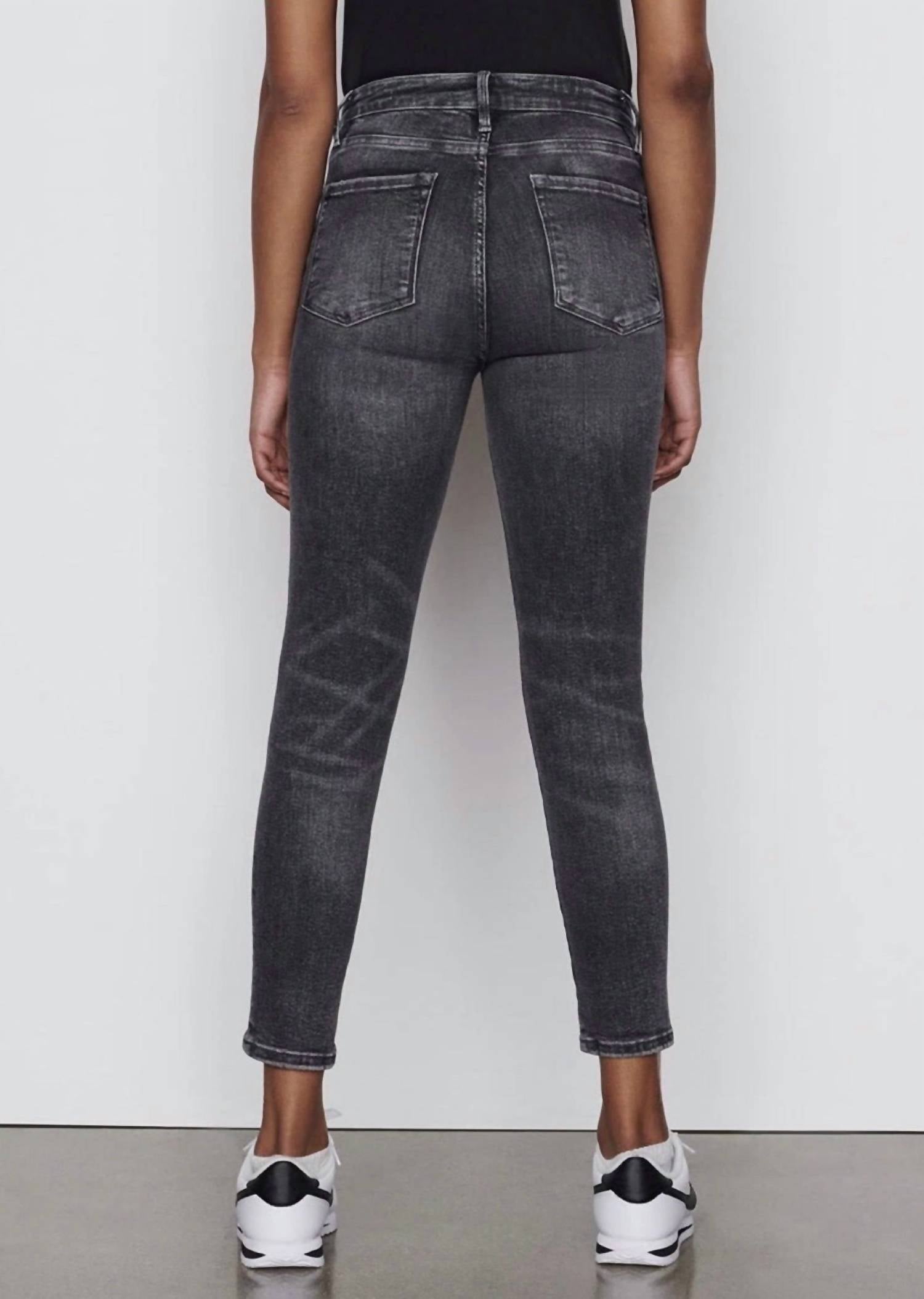 Frame - Le One Skinny Crop Jeans