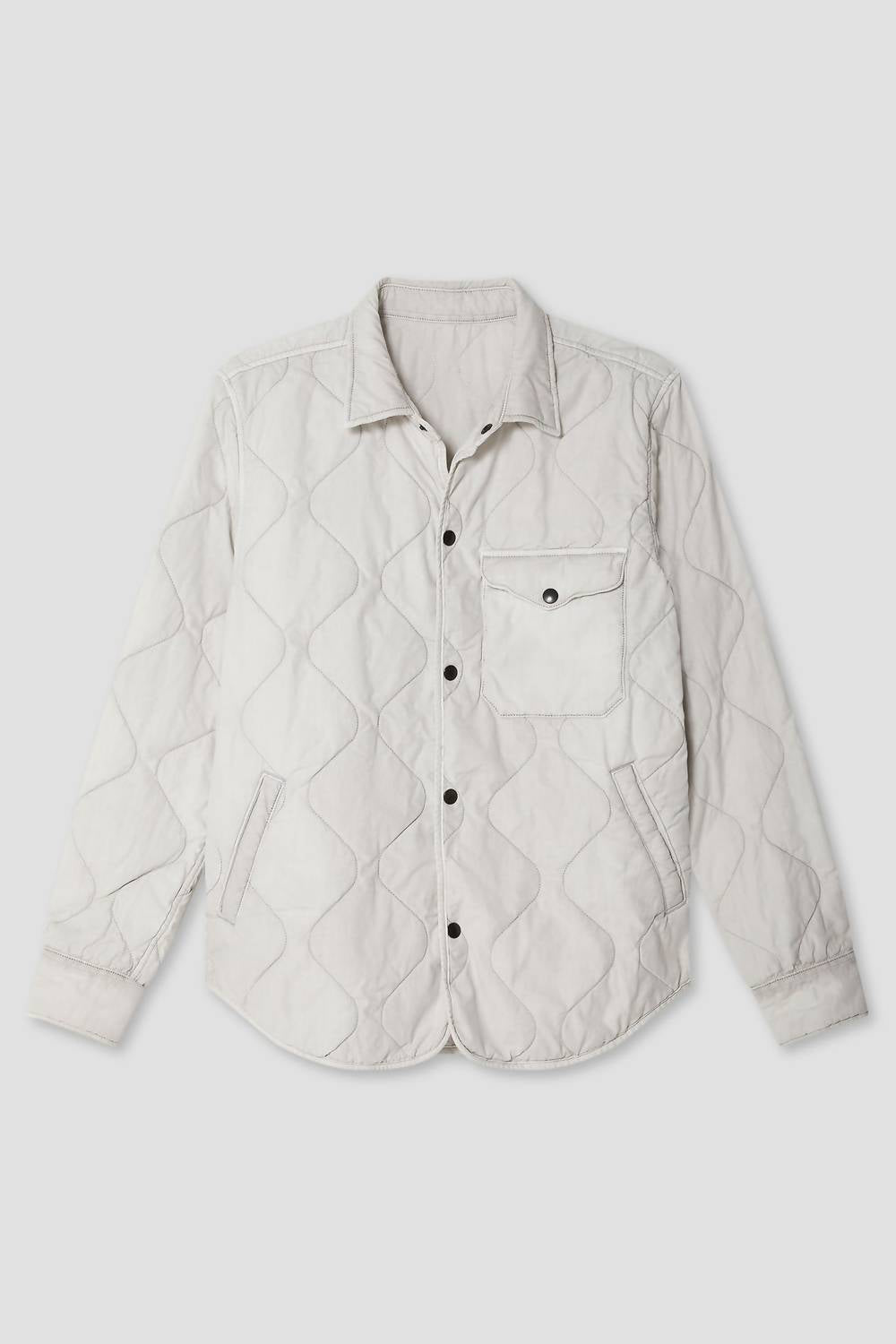 Save Khaki United - Flight Quilted Shirt Jacket