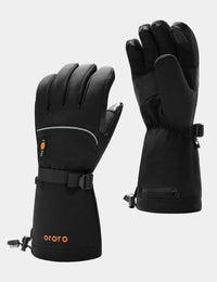 Ororo Unisex Buffalo Heated Gloves 2.0 in black - men's accessory