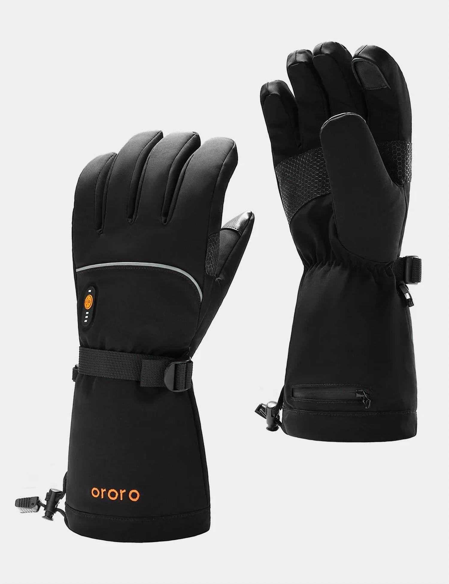 Ororo Unisex Buffalo Heated Gloves 2.0 in black - men's accessory