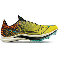 SAUCONY Men's Endorphin Cheetah Shoes in 85 black vizi - men's shoe