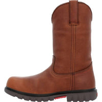 Rocky Men's Worksmart Composite Toe Boot in brown - men's boots - alternate view