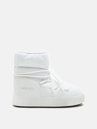 Moon Boot Unisex Light Low Nylon Snow Boots in white - women's shoe