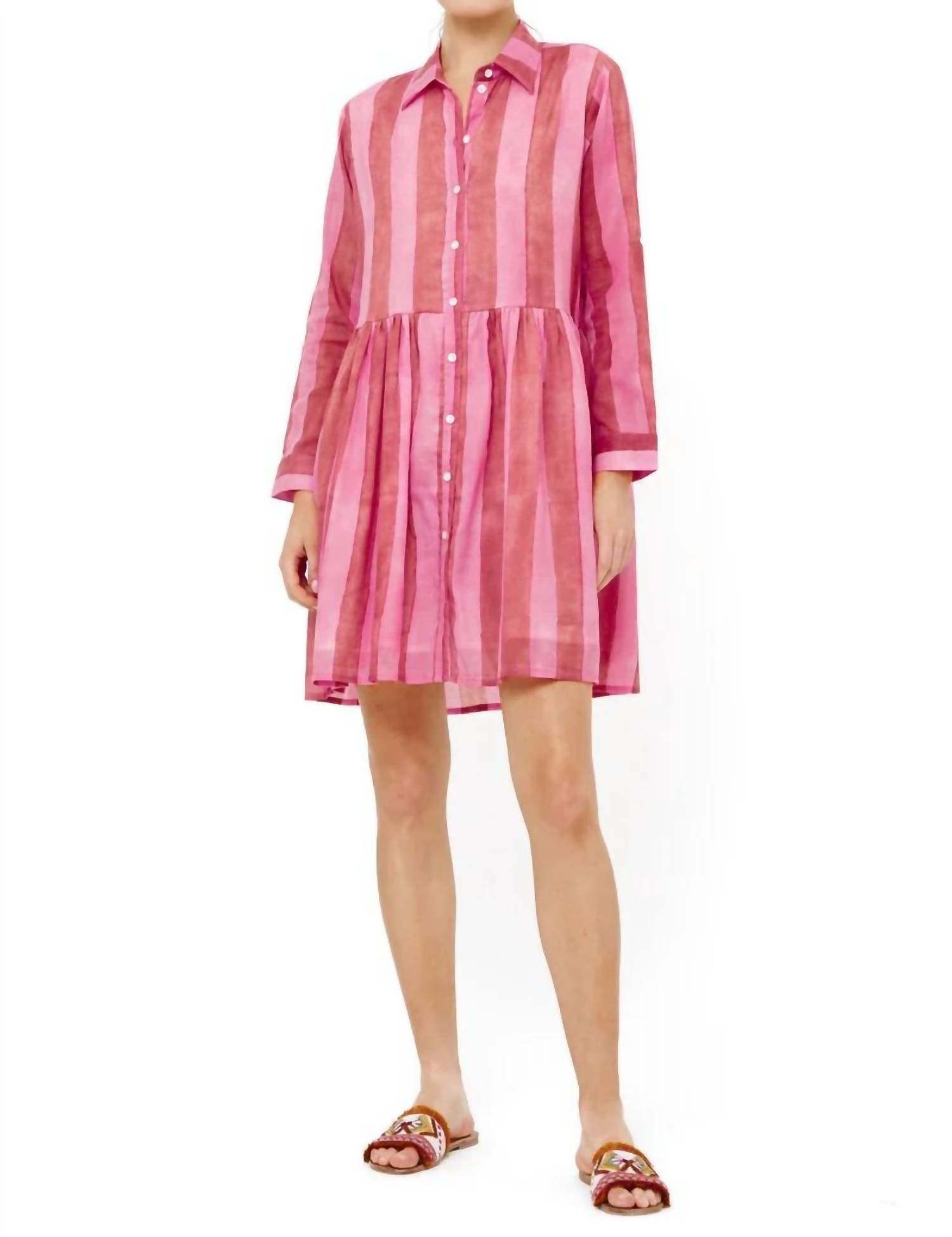 Oliphant - Long Sleeve Shirt Mini Dress