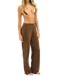Aviator Nation - Stripe Wide Leg Pocket Sweatpants
