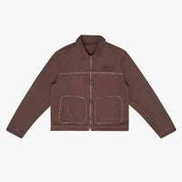 Mechali - Contrast Stitch Worker Jacket