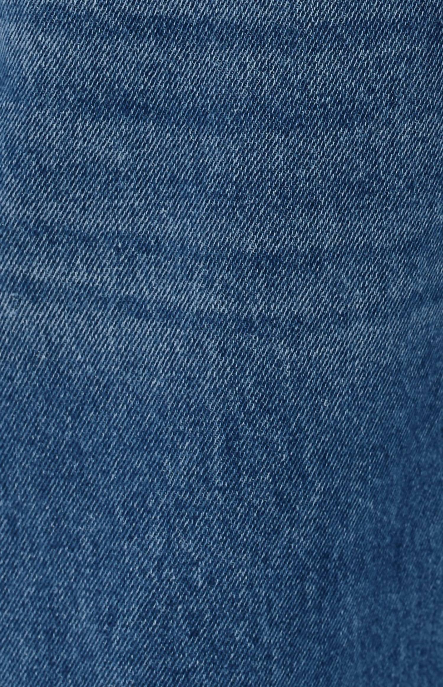 Bayeas - Darted Super High Waist Barrel Jeans